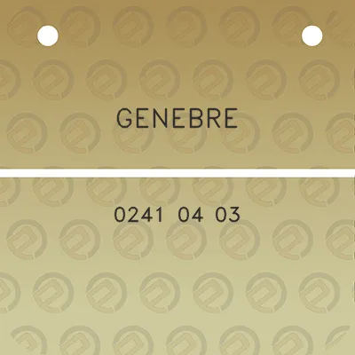 genebre-0241-04-03