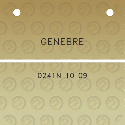 genebre-0241n-10-09