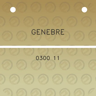 genebre-0300-11