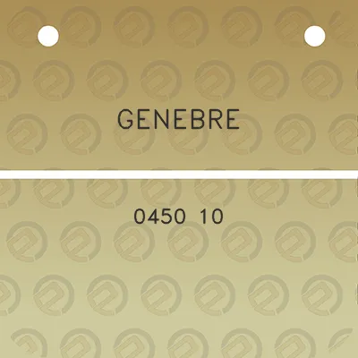 genebre-0450-10