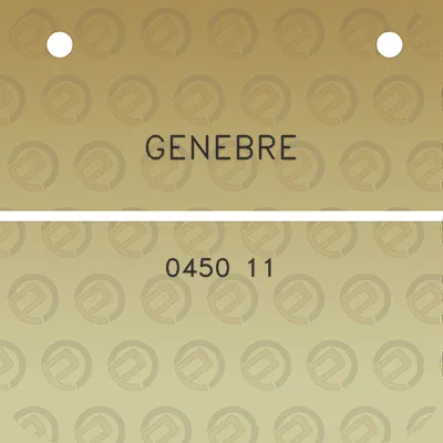 genebre-0450-11