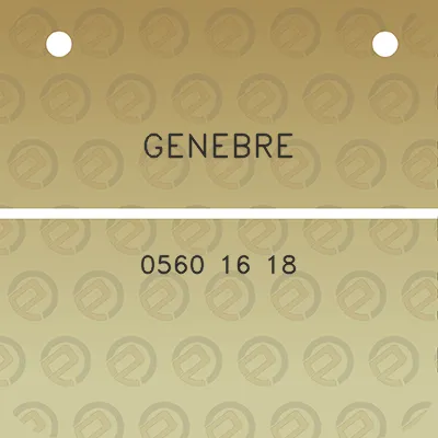 genebre-0560-16-18