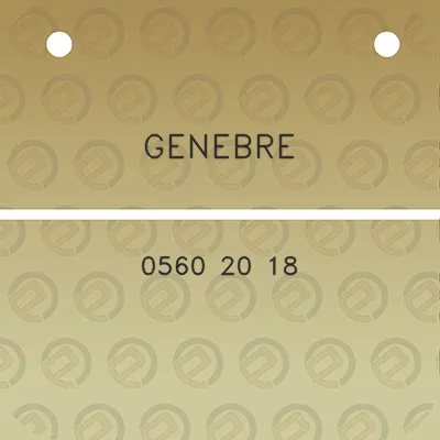 genebre-0560-20-18