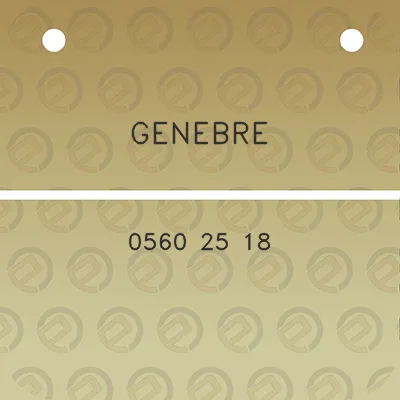 genebre-0560-25-18