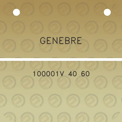 genebre-100001v-40-60