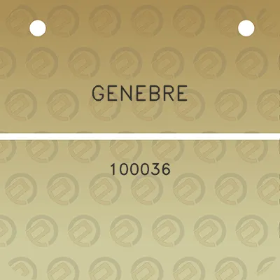 genebre-100036