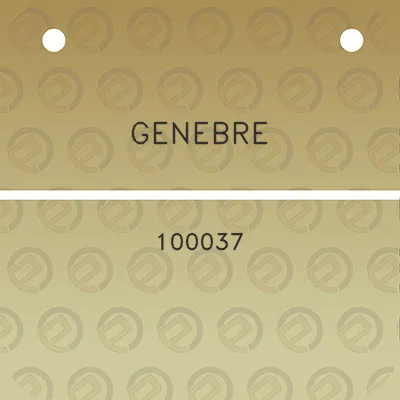 genebre-100037