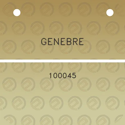 genebre-100045