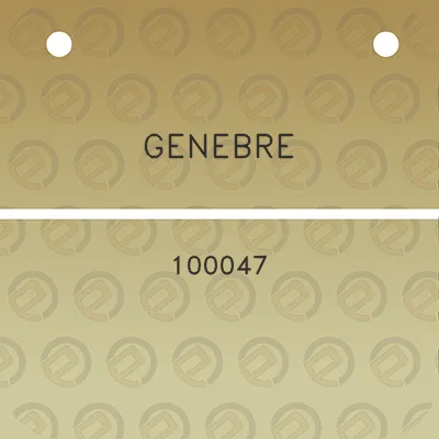 genebre-100047