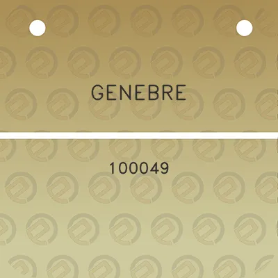 genebre-100049