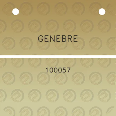 genebre-100057