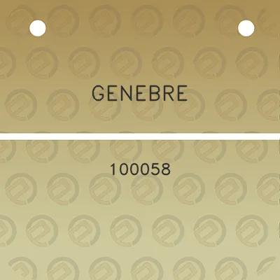 genebre-100058