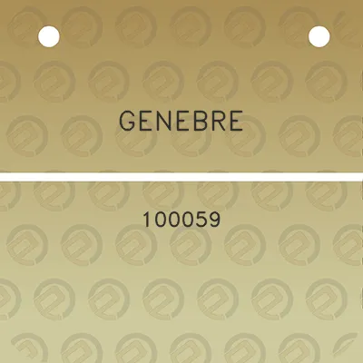 genebre-100059