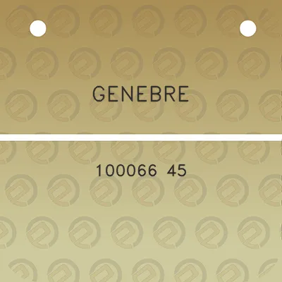 genebre-100066-45