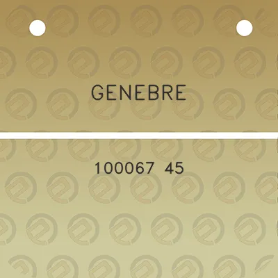 genebre-100067-45