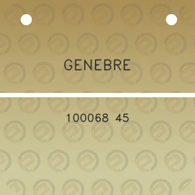 genebre-100068-45