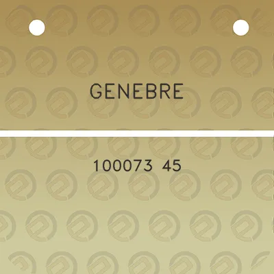 genebre-100073-45