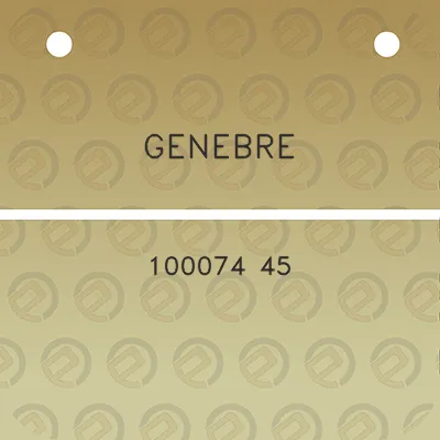 genebre-100074-45