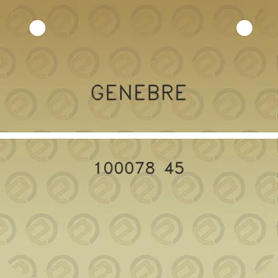 genebre-100078-45