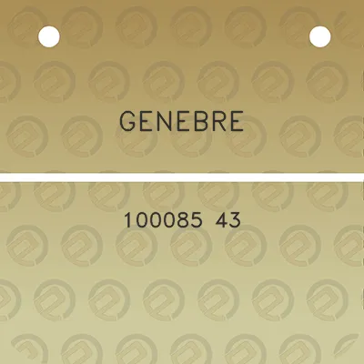 genebre-100085-43