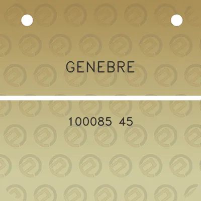 genebre-100085-45