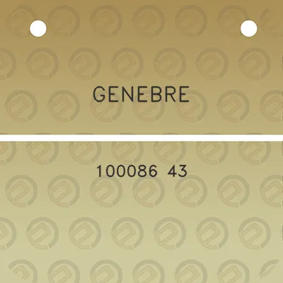 genebre-100086-43