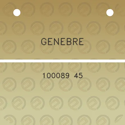 genebre-100089-45