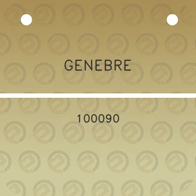 genebre-100090