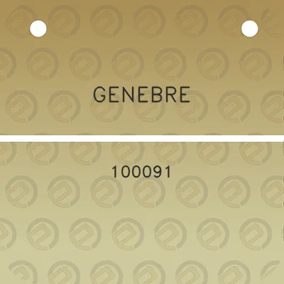 genebre-100091