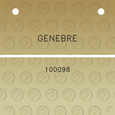 genebre-100098