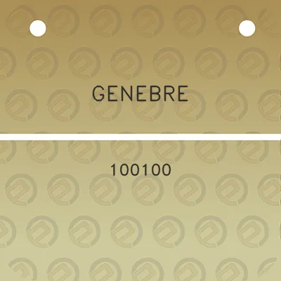 genebre-100100