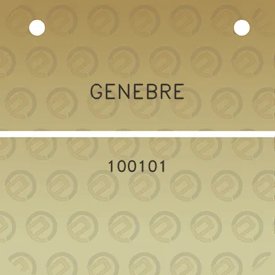 genebre-100101