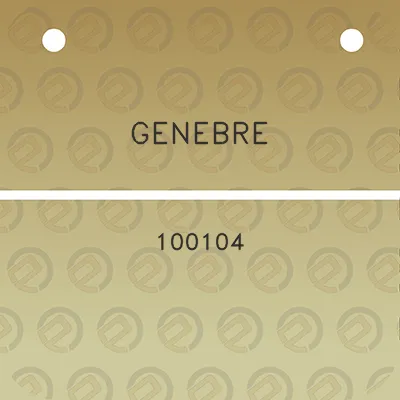 genebre-100104