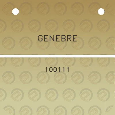 genebre-100111