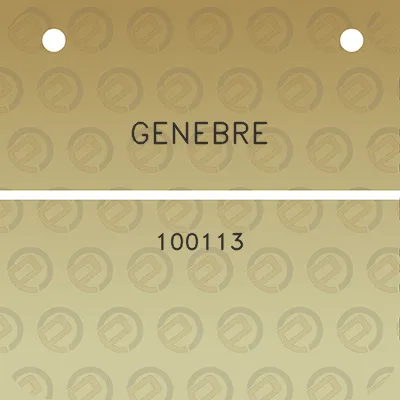 genebre-100113