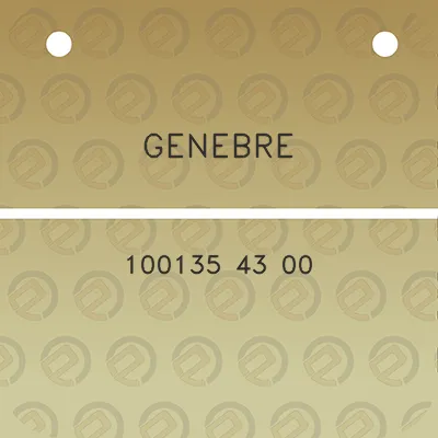 genebre-100135-43-00