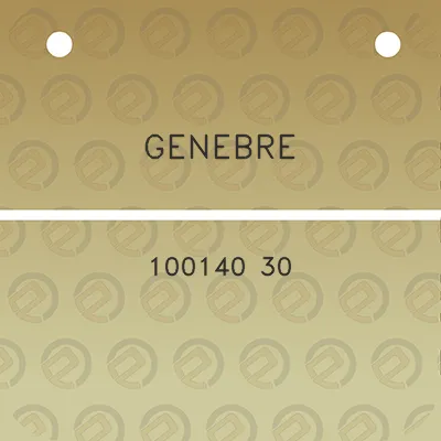 genebre-100140-30