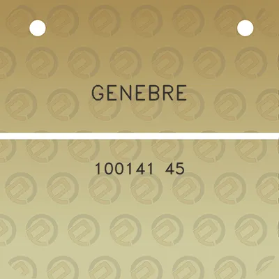 genebre-100141-45