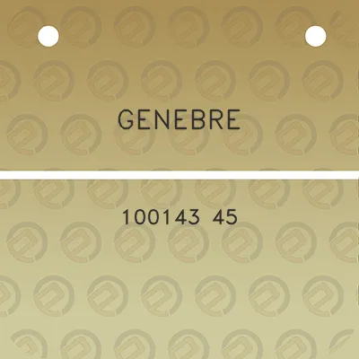 genebre-100143-45