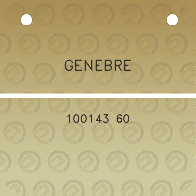 genebre-100143-60