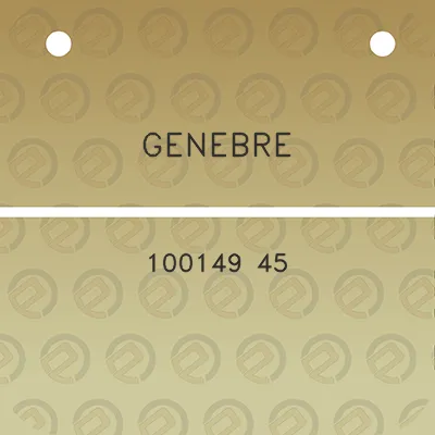 genebre-100149-45