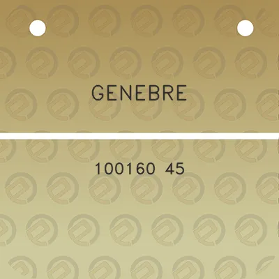 genebre-100160-45