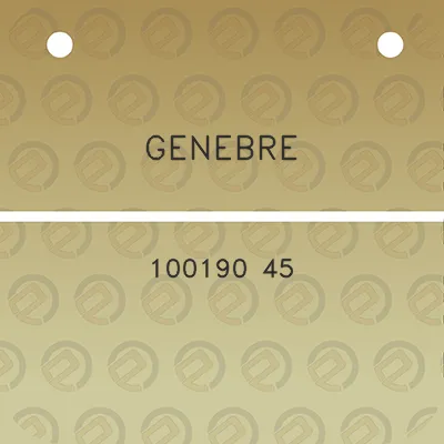 genebre-100190-45