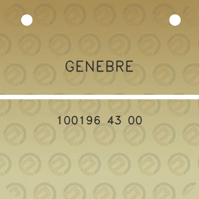 genebre-100196-43-00