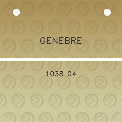 genebre-1038-04