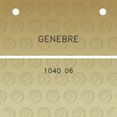 genebre-1040-06