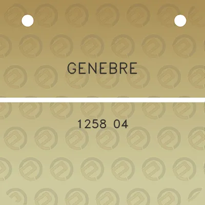 genebre-1258-04