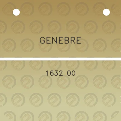 genebre-1632-00