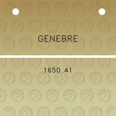 genebre-1650-41