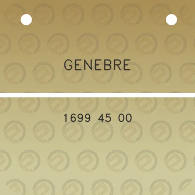 genebre-1699-45-00